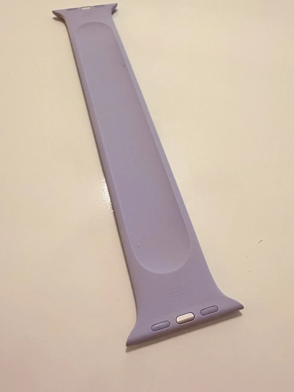 Apple Lilac Liquid Silicone Solo Loop Band for Apple Watch 45mm 46mm Size 8
